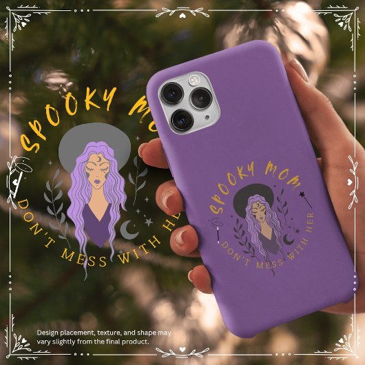 Spooky mama niet knoeien met haar Case-Mate iPhone case
