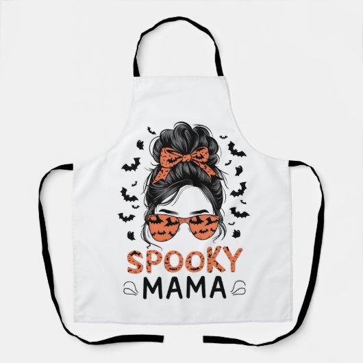 SPOOKY MAMA SCHORT (Voorkant)