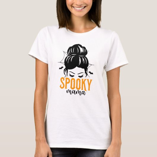 Spooky Mama T-shirt (Voorkant)