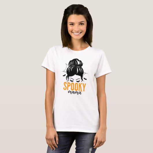 Spooky Mama T-shirt (Voorkant volledig)