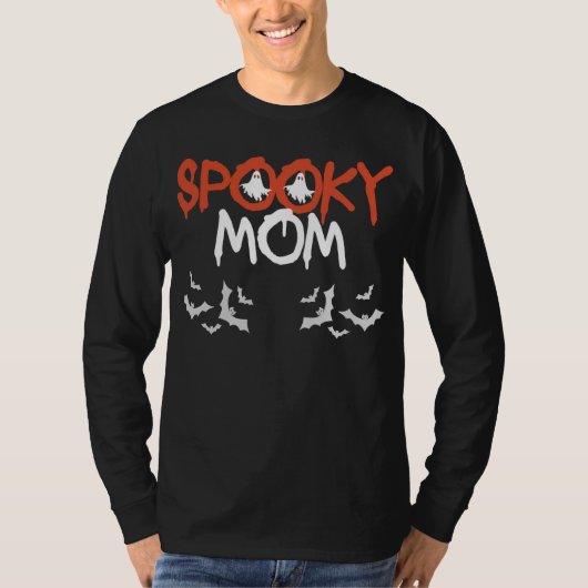 Spooky mama T-shirt (Voorkant)