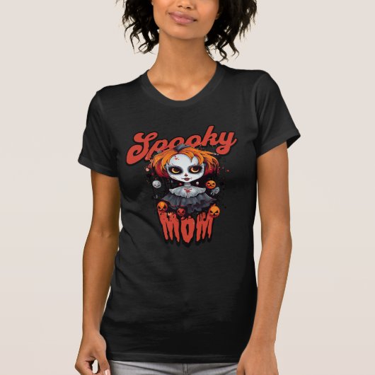 Spooky mama t-shirt (Voorkant)