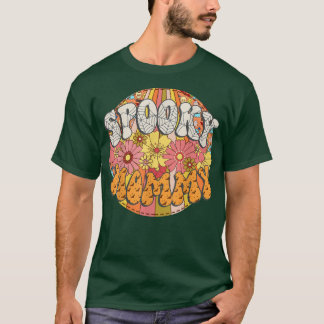 Spooky mammie retro Matching Family Groovy Halwee T-shirt
