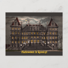 Spooky Mansion Halloween Briefkaart