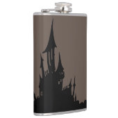 Spooky Mansion Halloween Flask Heupfles (Rechts)
