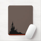 Spooky Mansion Halloween Mousepad Muismat (Met muis)