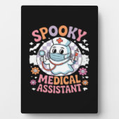 Spooky Medical Assistant Cute Halloween Essential  Fotoplaat (voorkant)