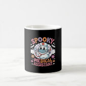 Spooky Medical Assistant Cute Halloween Essential Koffiemok (Center)