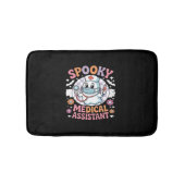 Spooky medische assistent Schattige Halloween Esse Badmat (Voorkant)