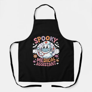 Spooky medische assistent Schattige Halloween Esse Schort