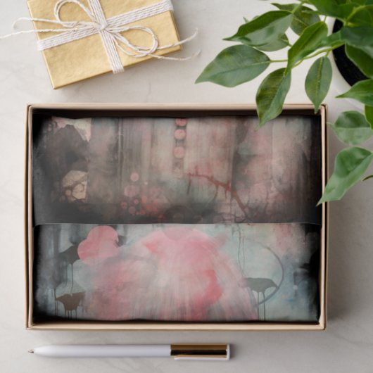 Spooky Meisje 10 Decoupage Papier (Geschenk)