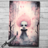 Spooky Meisje 12 Decoupage Papier