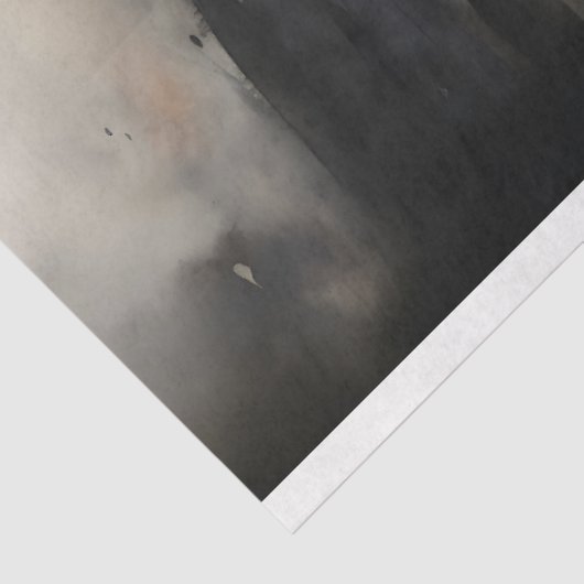 Spooky Meisje 1 Decoupage Papier (Detail)