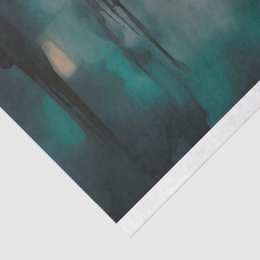 Spooky Meisje 2 Decoupage Papier (Detail)