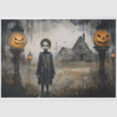 Spooky Meisje 3 Decoupage Papier (Voorkant)