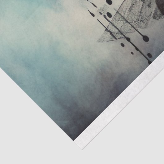 Spooky Meisje 5 Decoupage Papier (Detail)