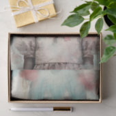 Spooky meisje 7 Decoupage Papier (Geschenk)