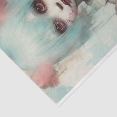 Spooky meisje 7 Decoupage Papier (Detail)