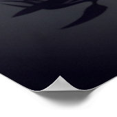 Spooky Meisje en Pompoen Carving - Krijg de jouwe  Poster (Hoek)