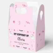 Spooky Meisje Halloween Verjaardagsfeestje Bedankdoosjes (Geopend)