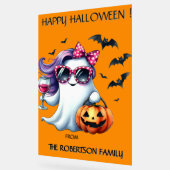 Spooky Meisjesachtige Geest Halloween  Acryl Bord (Hoek)