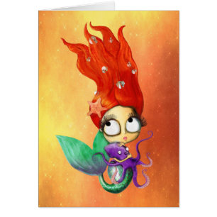 Spooky Mermaid met Octopus