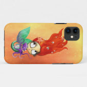Spooky Mermaid met Octopus Case-Mate iPhone Case (Achterkant (horizontaal))