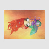 Spooky Mermaid met Octopus Tissuepapier (Voorkant)