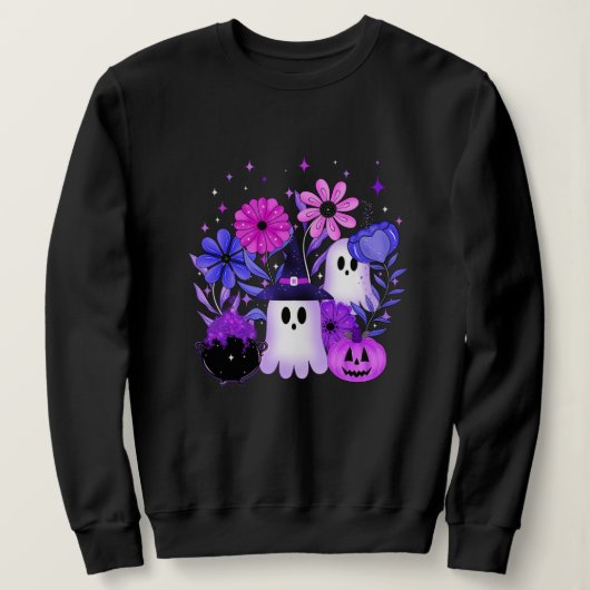 Spooky Midnight Garden Trui (Design voorkant)