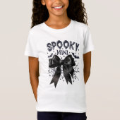 Spooky Mini Halloween (Black Bow Edition) T-shirt (Voorkant)