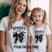 Spooky Mini Halloween (Black Bow Edition) T-shirt