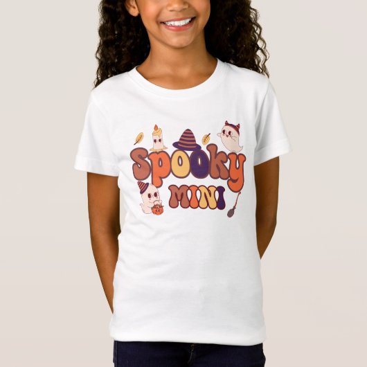 Spooky Mini Halloween Mama En Ik Matching T-shirt (Voorkant)