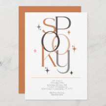 Spooky Minimale Retro Moderne Esthetische Hallowee