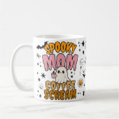 Spooky Mom Coffee Scream Mok - 11oz (Links)