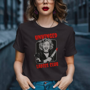 Spooky Mom Halloween Funny Classic Horror Custom T-shirt