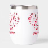 Spooky Mom Tumbler Drink Glas (Rechts)