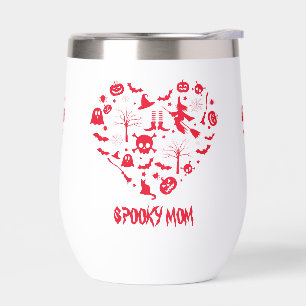 Spooky Mom Tumbler Drink Glas