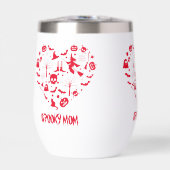 Spooky Mom Tumbler Drink Glas (Voorkant)