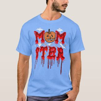 Spooky Momster T Matching Momster Halloween  Women T-shirt