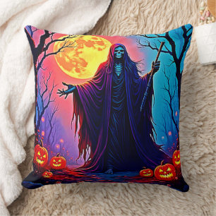 Spooky Moon Death's Call Design Kussen