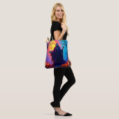 Spooky Moon Death's Call Design Tote Bag (Op model)