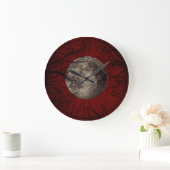 Spooky Moon Halloween Prints Grote Klok (Huis)