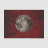Spooky Moon Halloween Prints Tissuepapier (Voorkant)