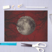 Spooky Moon Halloween Prints Tissuepapier (Craft)