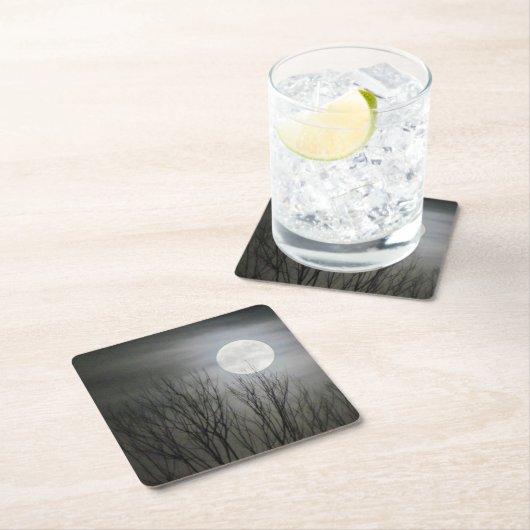 Spooky Moon Onderzetter (Insitu)