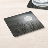 Spooky Moon Onderzetter (Schuin)