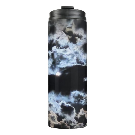 Spooky Moon Thermal Tumbler Thermosbeker (Voorkant)