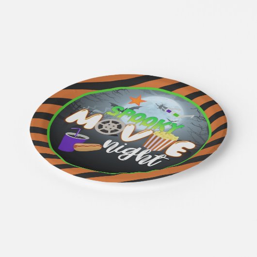 Spooky Movie Night Bord (Gekanteld)