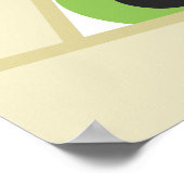 Spooky Mummy Head Halloween Party Banner Poster (Hoek)