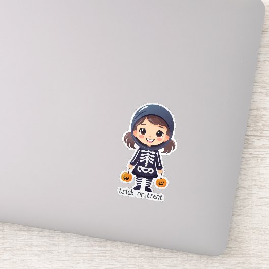 Spooky Mummy Sticker (Detail)